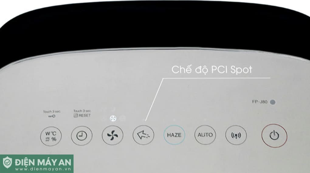 Máy lọc không khí Sharp FP-J80EV-H 48W